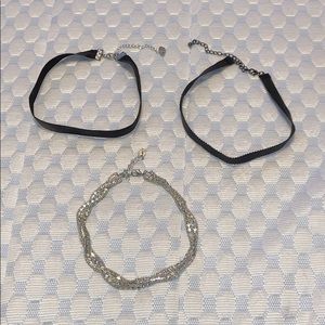 Choker necklaces